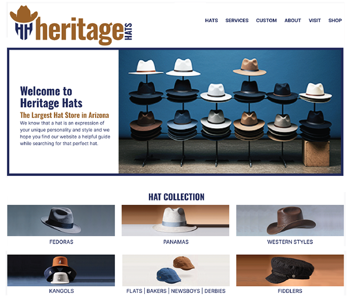 Heritage Hats Case Study Walkthrough